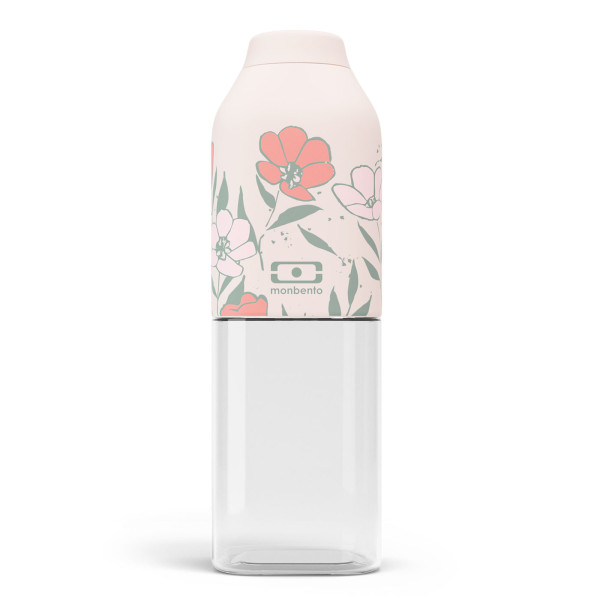 Die monbento Trinkflaschen MB POSITIVE S 0,5 l bloom. Auslaufsichere Kindertrinkflasche - Sporttrinkflasche - ...